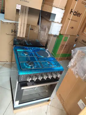 Haier 60x60 Cooker 3 Gas + 1 Electric Burner