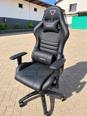 Kiti cha Michezo Nyeusi cha Premium