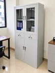 Boss Office Products Metallic Office Cabinet - 4