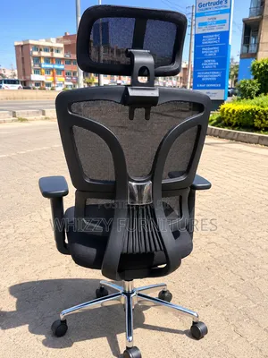 Kiti cha Ofisi cha Ergonomic cha Mesh chenye Msaada wa Lumbar