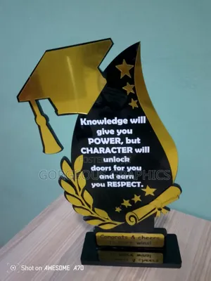 Custom Made Acrylic Trophies