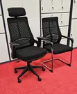 Ergonomic Black Mesh Office Chair - 2