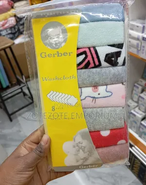 8-Pack Baby Washcloths - Cotton