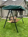 Mahogany Family Shade Swing - 1