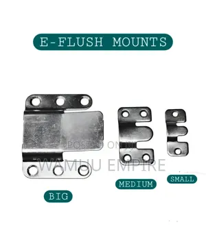 Heavy-Duty Stainless Steel Flush Mount Brackets