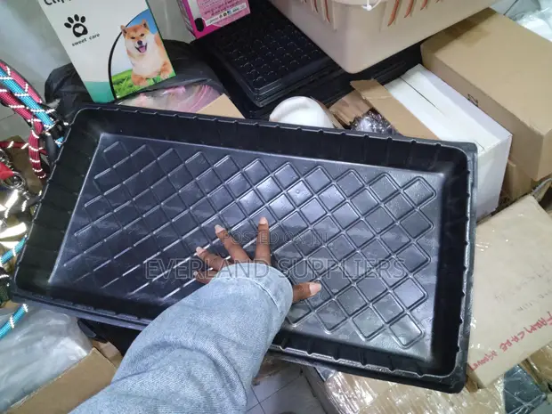 Trei za Hydroponic kwa Kitalu cha Mimea - Bila Matundu - 1