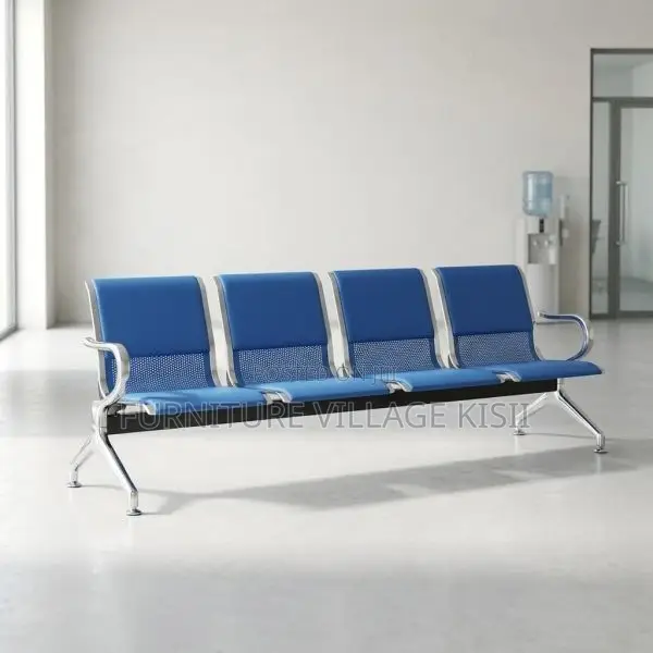 4-Person Office Waiting Bench - 1