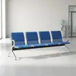 4-Person Office Waiting Bench - 1