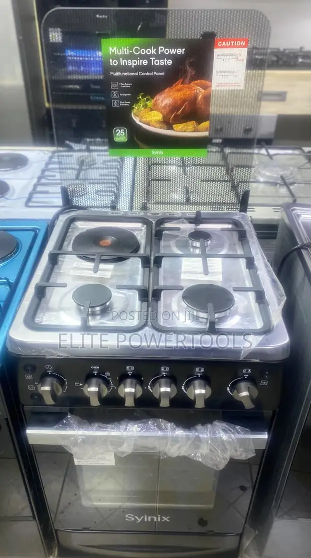 Syinix 50x55 3+1 Standing Cooker - 1