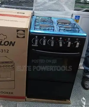 Olelon 50*55 3+1 Gas & Electric Standing Cooker