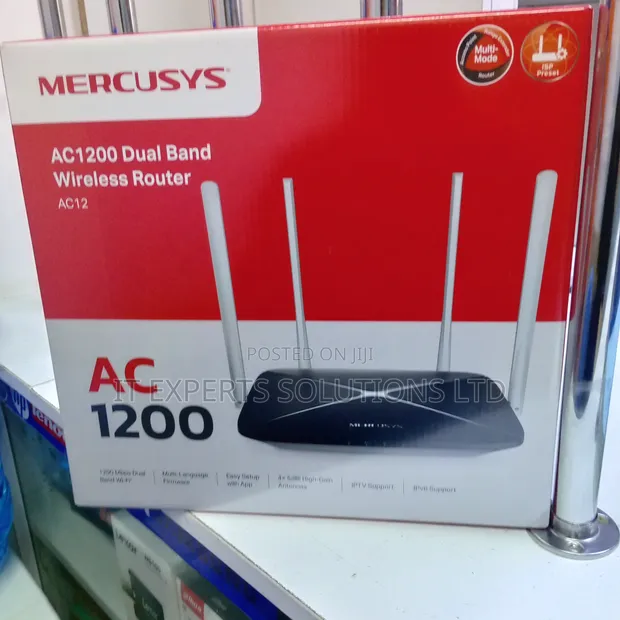 Mercusys AC12 AC1200 Dual Band Wireless Router - 1