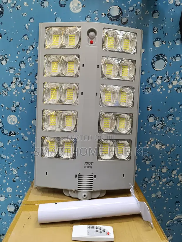 3000W Grey Solar Streetlight - 1