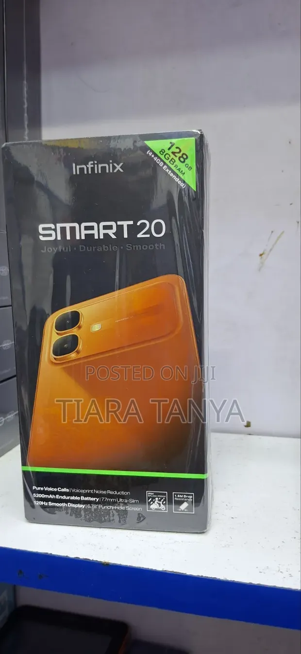 Infinix Smart 20 64GB Mpya Nyeusi - 1
