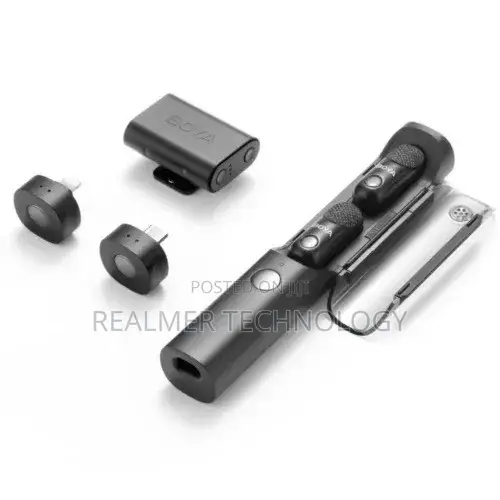 Boya BY-WM3T2-D4 RX+TX Dual Channel Wireless Microphone - 1