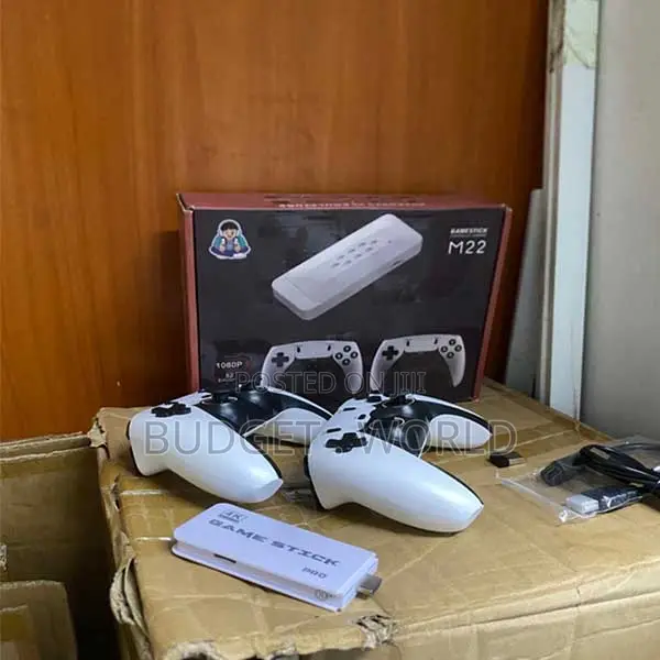 Retro Game Stick: PS1, PSP, Michezo 30,000+, 4K HD - 1