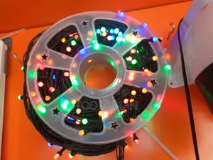 50M Multicolor LED String Fairy Lights Outdoor Festive Reel