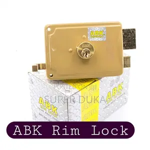 ABK Rim Door Lock Surface Mounted Metallic Gate Latch Art No 2020:12