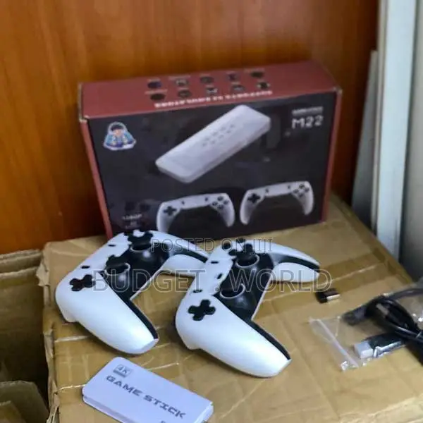 M22 Retro Gaming Console: 4K HDMI, Michezo 20,000+, Vidhibiti Visivyo na Waya - 1
