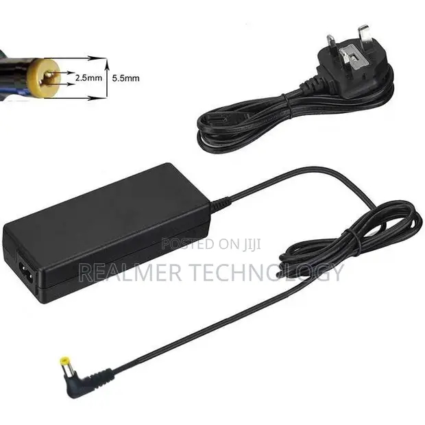 Dell Laptop Charger 19V 3.16A (5.5mm-2.5mm) - 1