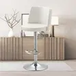 Modern Adjustable Bar Stool - White - 5