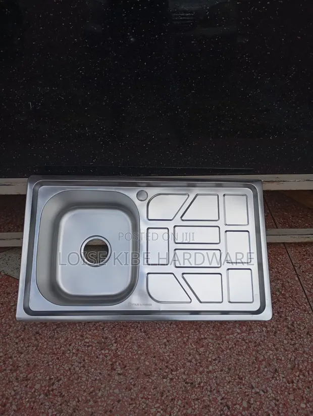 Brand New Single Kitchen Sink 76x45cm - 1