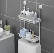 2-Layer No-Drill Multipurpose Shelf - 2