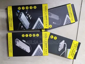 3-in-1 Type-C USB Hub kwa Laptops