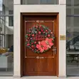 Wreath ya Krismasi ya Kuingilia Kubwa 40cm - 1