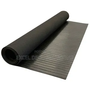 Ribbed Rubber Mat for Vehicle Bays