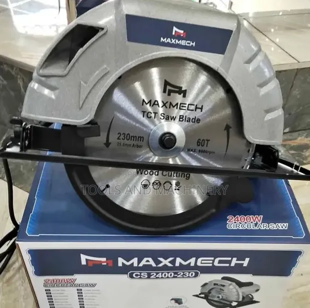 Maxmech 9" 2400W Circular Saw ya Umeme - 1