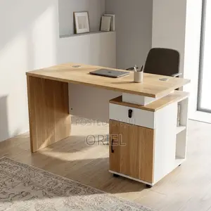 Brown Office Work Table 120cm
