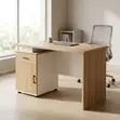 Brown Office Work Table 120cm - 4