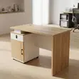 Brown Office Work Table 120cm - 5