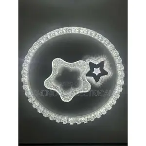 High-End Star Multi-Ring LED Crystal Lamp ya Dari