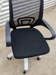 Adjustable Secretariat Office Chair with Wheels - 2