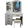 Vanity Dressing Table with LED Lights - 1