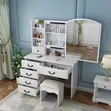 Vanity Dressing Table with LED Lights - 3