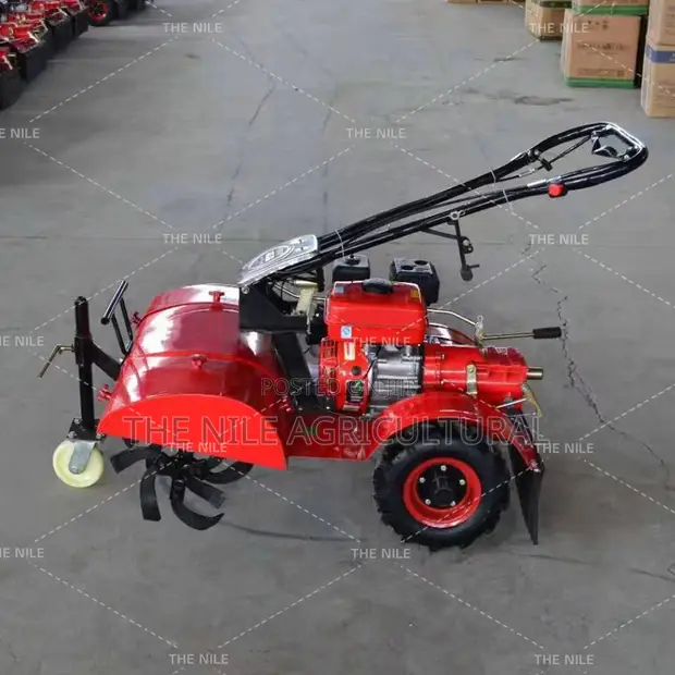 Multipurpose Rotary Power Tiller Walking Tractor - 1