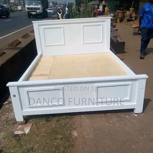 Queen Size Bed - Mahogany