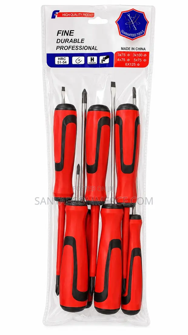 6 Piece Precision Screwdriver Set - 1