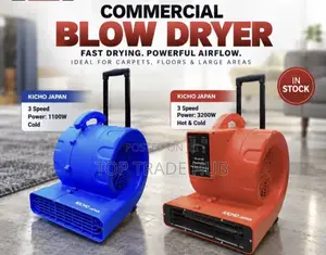 Kicho Commercial Blow Dryer - 3 Speed Hot/Cold