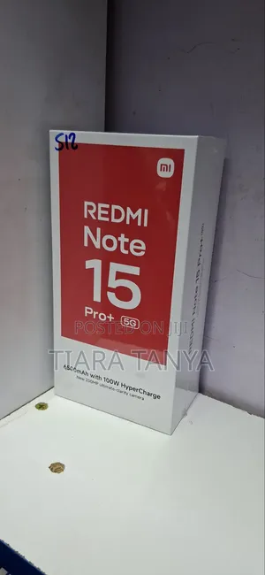 New Xiaomi Redmi Note 15 Pro 256GB Black