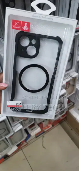 XUNDD Magnetic Shockproof Clear Case for iPhone 14