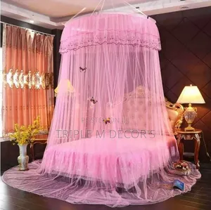 100% Mosquito Proof King Size Round Mosquito Nets