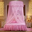 100% Mosquito Proof King Size Round Mosquito Nets - 2