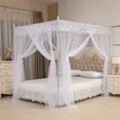 King Size / 6x6 White 4-Stand Mosquito Net - 2