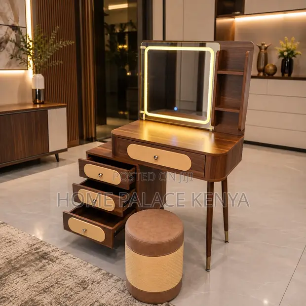 High Quality Bedroom Dressing Table with Mirror - 1