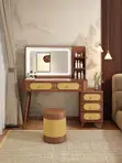 High Quality Bedroom Dressing Table with Mirror - 2