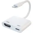 Lightning Trust Digital AV Adapter for iPhone - White - 1