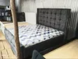 5x6 Tufted Box Bed Frame - 3